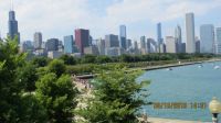 Chicago in summer time