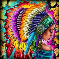 Colorful Headress ❤️‍🔥