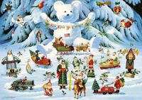 Jingle Bell Teddy and Friends Charles Wysocki