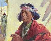 Gerald Cassidy (American, 1879–1934), Taos Indian