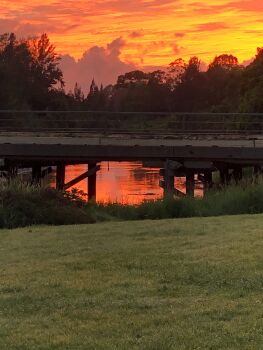 Sunrise on the Bellingen River Australia