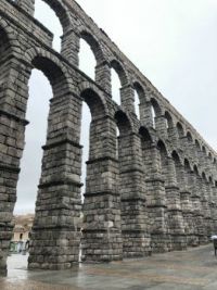 Roman Aquaduct Segovia Spain