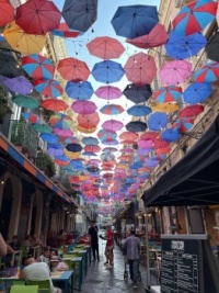 Catania umbrellas
