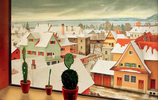 Winter Landscape - View from the Studio 1934