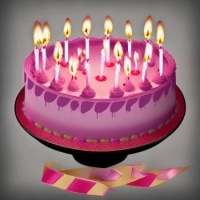 AI Birthday cake