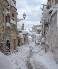 Let it snow in Puglia