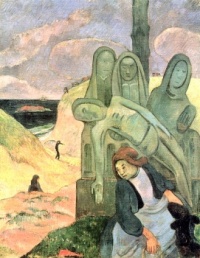 Le Christ vert, ou Calvaire Breton, 1889, Paul Gauguin (1848-1903)