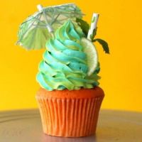 Tropical Lime Cupcake