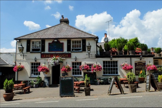 Solve The Plough. ST. John's. Redhill. Surrey. UK. jigsaw puzzle online ...