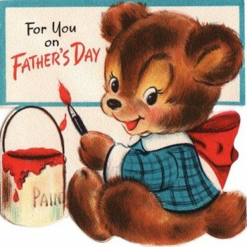 Whimsical Vintage Father's Day Wishes (#4)