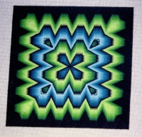 4-way bargello needlepoint - 8