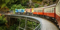 Kuranda Scenic Railway in Queensland, Australia