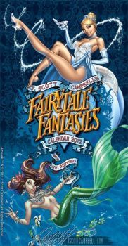 Fairytale Fantasies 2012 Calendar Cover by J.Scott Campbell