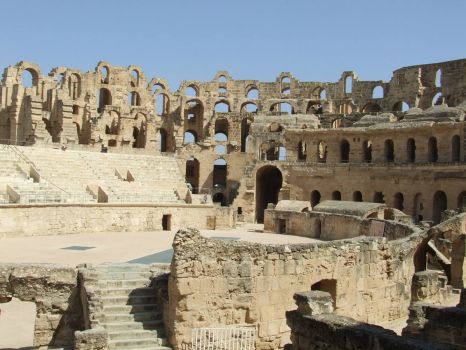 Roman Coliseum! El Jem, Tunisia