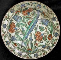Dish, attributed to Turkey, Iznik, 17th century