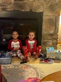 Christmas Eve with the babies