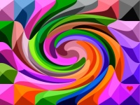 Swirled Pyramids - Tiny