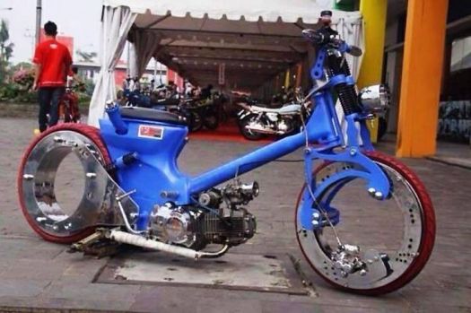 Custom best sale honda c90