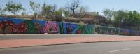 Volunteer art in Laredo
