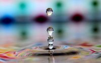 3D Water Drops