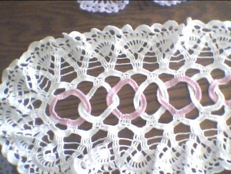 crocheting project