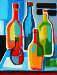 Abstract Bottles