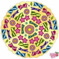 Summer Shades mandala