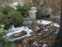 Řeka Buna a dervišský klášter