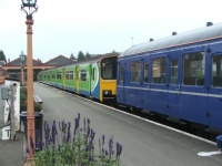 Kidderminster station svr dmu wekend 2010
