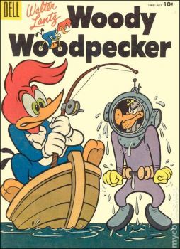 Solve Woody Woodpecker: The Big Catch jigsaw puzzle online with 88 pieces