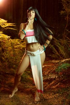 Solve Chel The Road To El Dorado Cosplay By Biseuse Jigsaw Puzzle Online With 40 Pieces