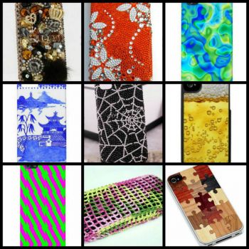 Kaleidoscopes made from....CELLPHONE COVERS!!!