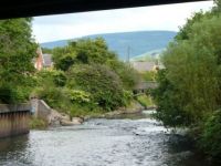 The Ebbw River, view upstream