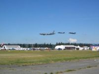 post airshow flyby at Abbotsford