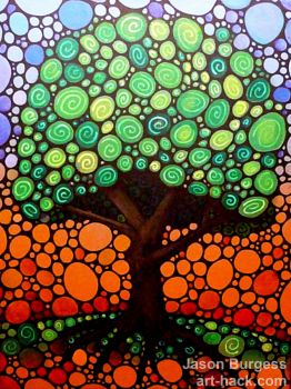 Color test tree - medium