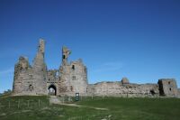 Dunstanburgh Castle Northumberland England UK
