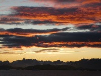 Daybreak in Greenland