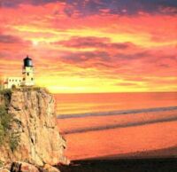 Sunset at Cove, Cape Breton Island