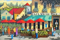 Cafe Victor Hugo by Louise Marion