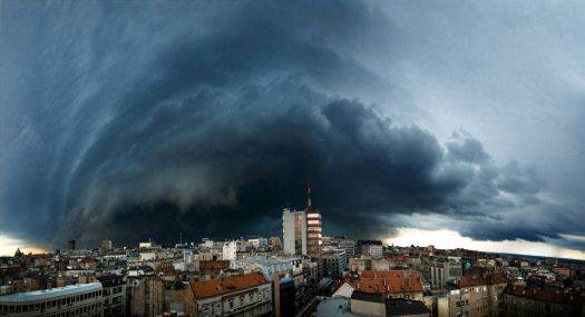 Oblak nad Beogradom