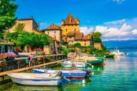 Yvoire, Lake Geneva, France