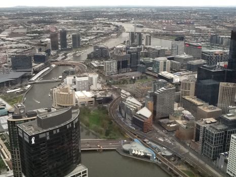 Melbourne from Eureka Tower