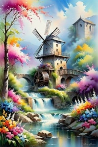 Rainbows in the Mist