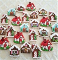 Christmas Cottage Cookies