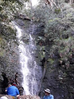 Myberg waterfall.