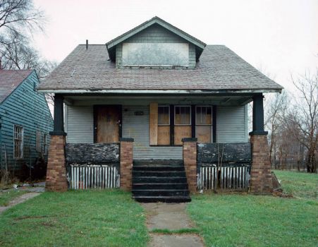 Abandoned Homes  ~  Detroit, Michigan  ~  48