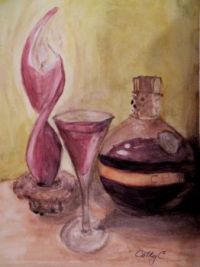 watercolor still life