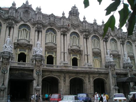 Gran Teatro, Havana, Cuba, January 2013