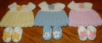 3 Baby Dress with shoes
