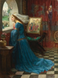 Fair Rosamund (study) by John William Waterhouse